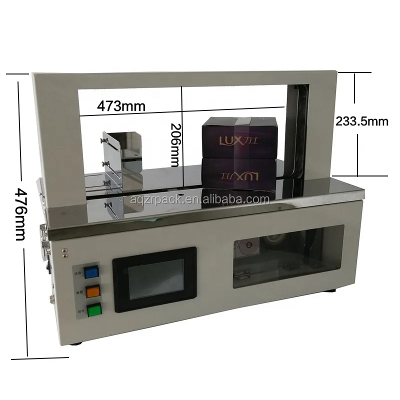 Tabletop Paper Banding Machine Opp Tape Strapping Machine  Automatic Banding Machine Wrapping