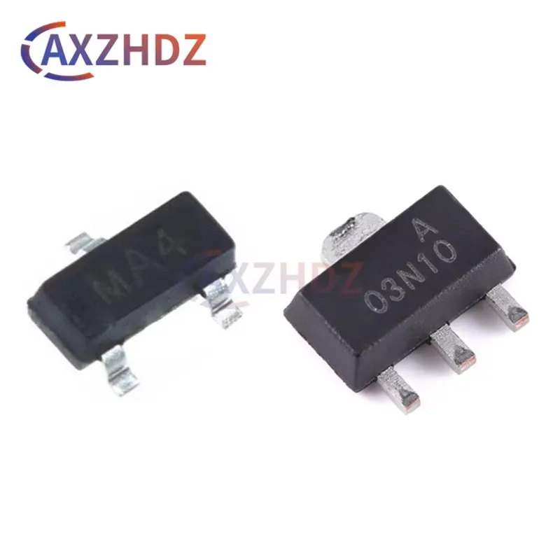 20PCS 3N10 MA4 SOT-23 SOT-89 4N10 MA5 CJA03N10S 03N10 100V 3A 4A N-Channel Enhancement Mode MOSFET SMD Transistor