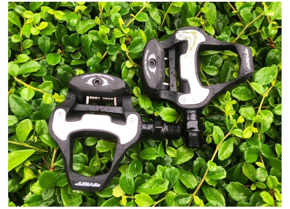 RYET Rennradpedal Selbstverriegelnd Aluminium Für SPD-SL MTB Rennrad Clipless Fahrradpedale Fahrradfußplatten Plattformteile – Detail 14