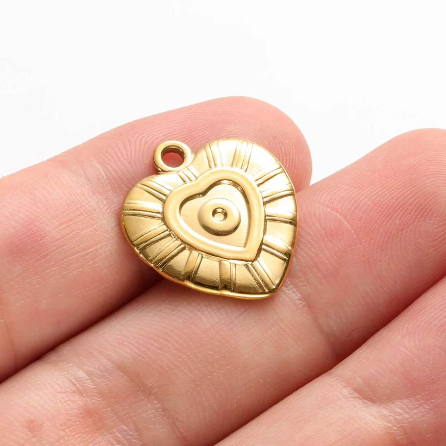 6 Stück echt vergoldete blau/dunkelblaue Strass-Böser-Blick-Anhänger aus Edelstahl, türkische Augen-Charms für Schmuckherstellung. – Detail 15