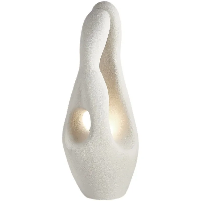 

Art floor lamp next to sofa Cloakroom Balcony vertical lamp