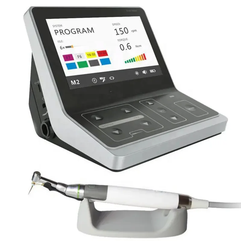Multifunction Dental Led  Motor With Apex Locator  16:1 Push Button Contra Angle