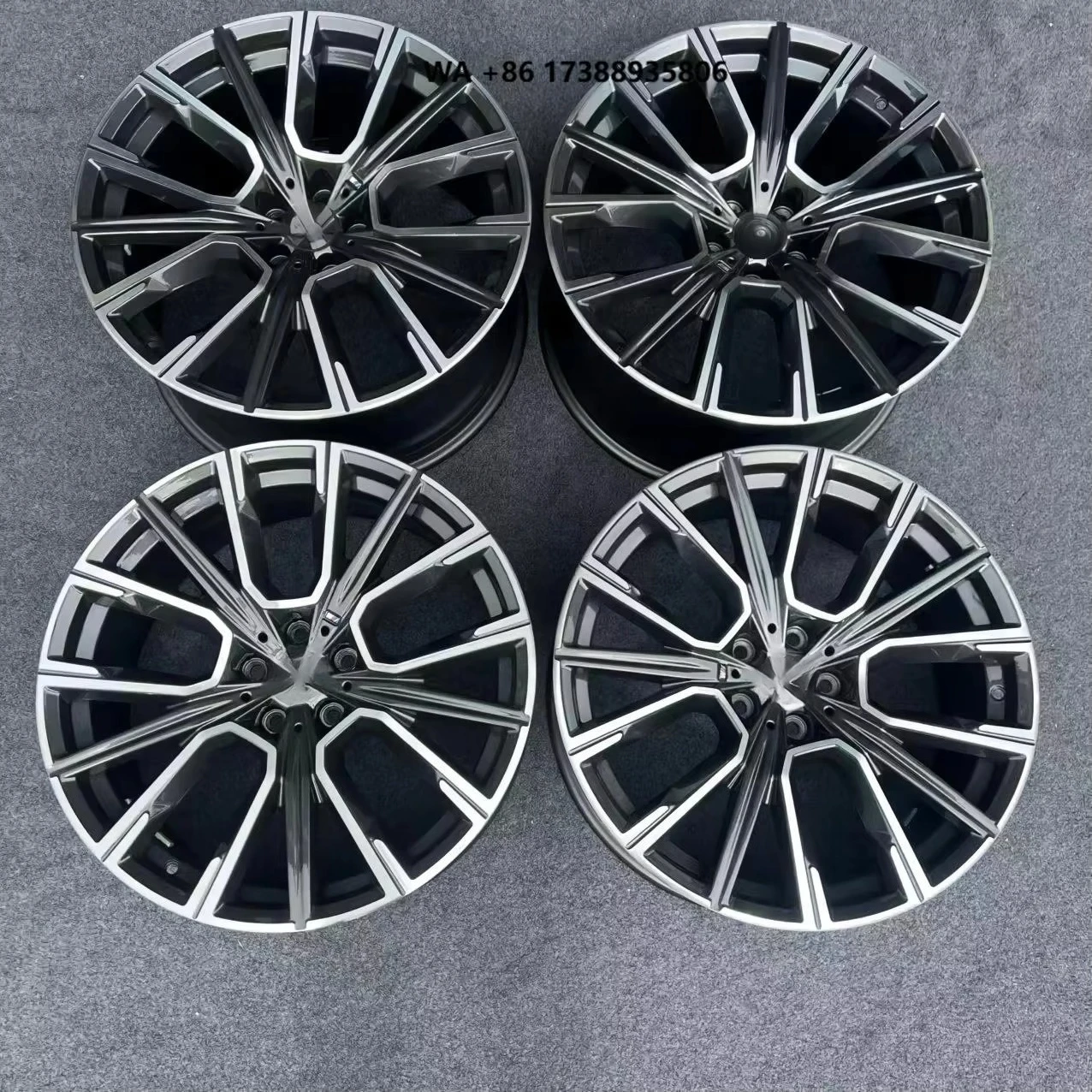 For 740 Series 20 Inch Forged Aluminium Alloy Multi Spoke Passenger Car Wheel