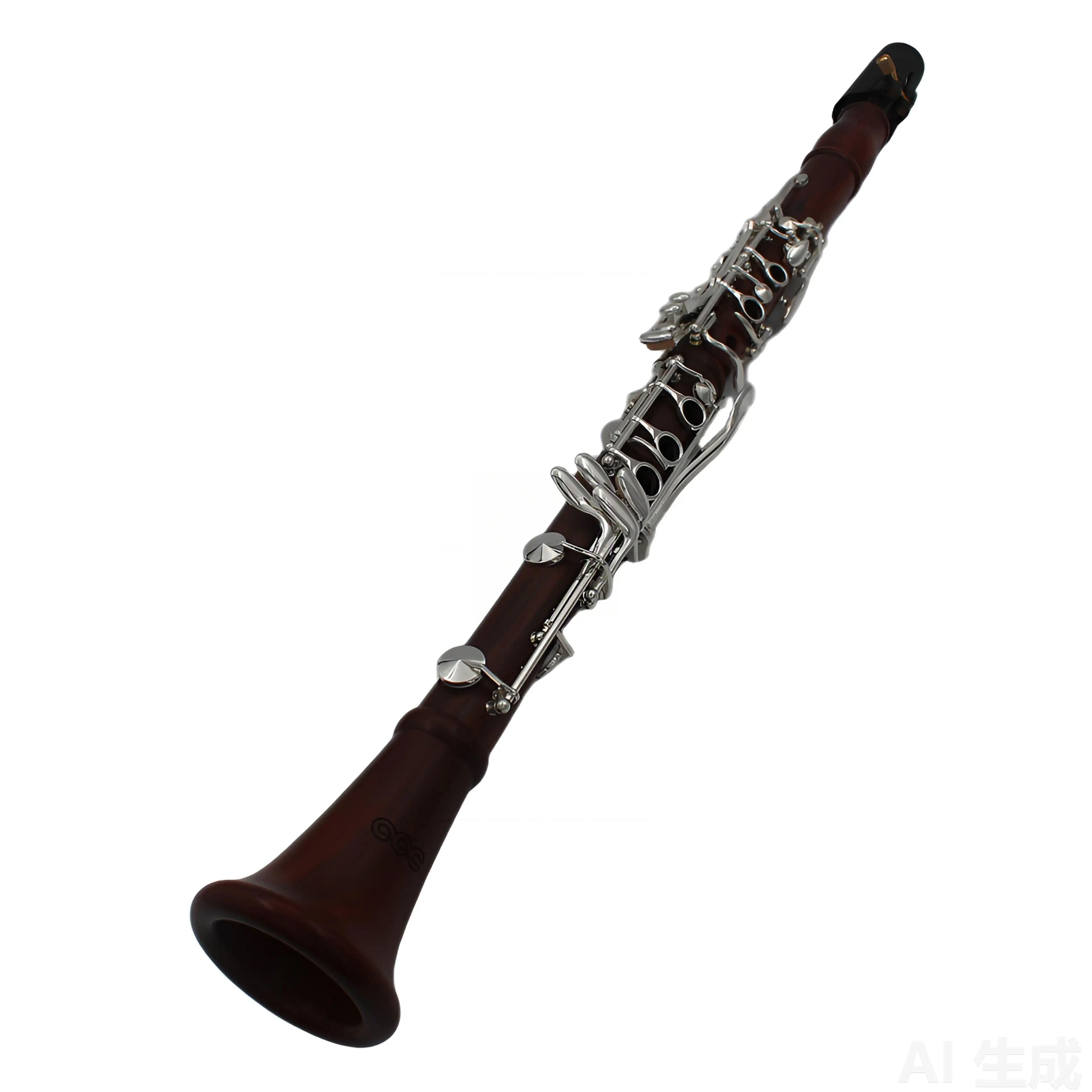 Eastern Music High Grade Bb 17 Key Red Wood Body Silver Plated Clarinet EM-CL721S Shandong for Professional Performance