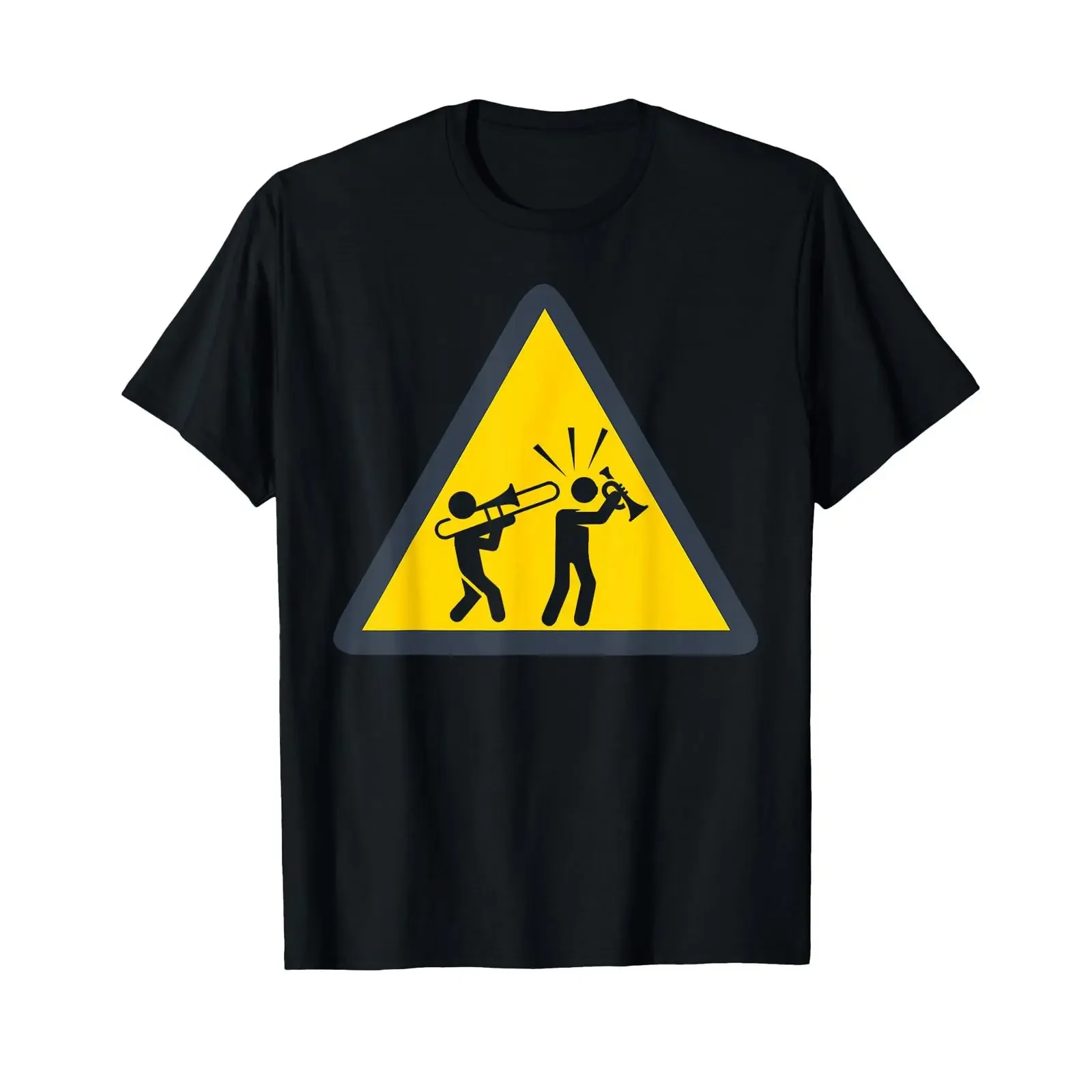 Trombone T Shirt Funny Trombonist  vintage Washed fashion Stylish Top For Everyday Wear Soft Breathable Casual streetwear