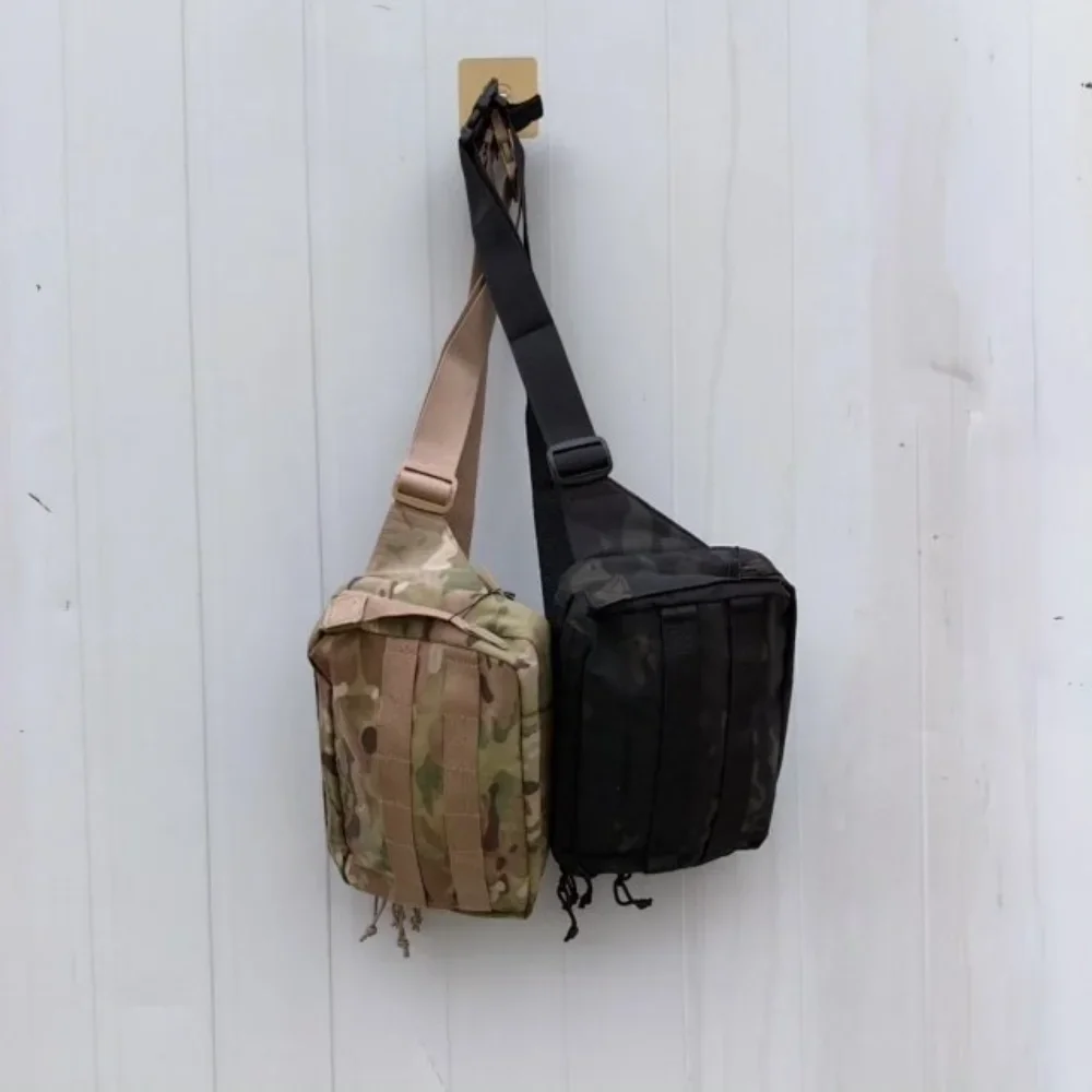 Snow Peak, bolsa de pecho para actividades al aire libre, bolsa de cintura, multifuncional, ligera, resistente al agua, ideal para senderismo y viajes, modelo unisex.