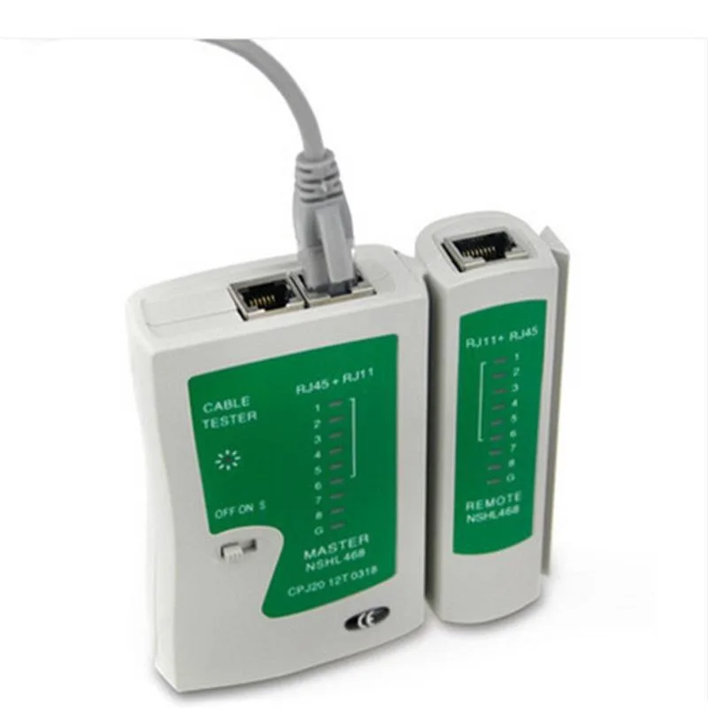 NEW Network Cable Tester RJ45 Ethernet Cable Tester Lan Test Tool For Cat5 Cat6 CAT7 8P 6P LAN Cable And RJ11 Telephone Cable view 5