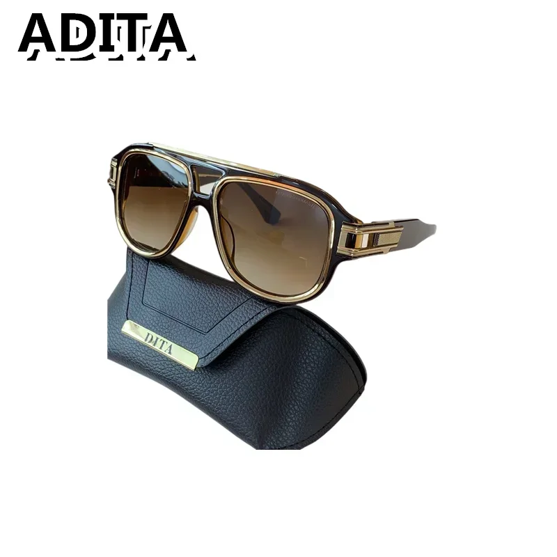 

DT 900 GRANDMASTER SIX Top High Quality Sunglasses For Men Titanium Style Fashion Design Sunglasses For Womens With Box