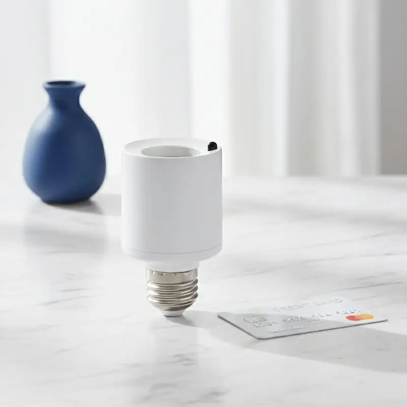 

Wireless Smart Light Bulb Socket E27 Remote Control Switch LED Lamp Base for Effortless Lighting Management in Offices