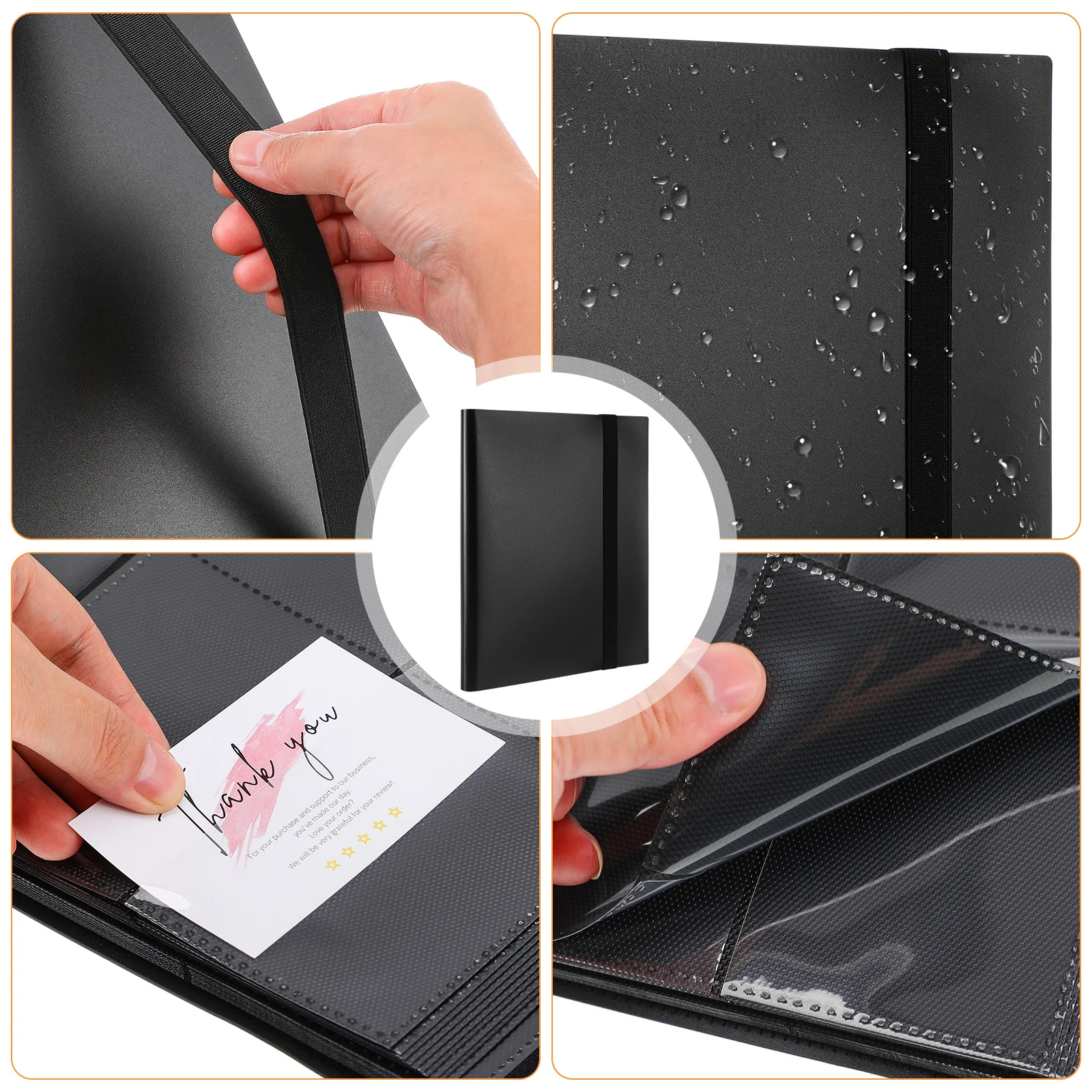 ألبوم بطاقات التداول 120 صفحة 9 جيوب لكل ورقة حافظة PP قوية لتنظيم بطاقات كرة القدم الرياضية والبيسبول وكرة السلة