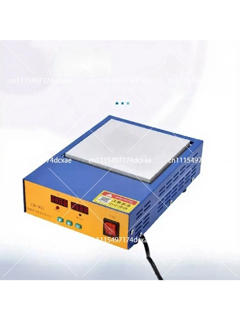 Constant temperature heating table film ironing machine LED lamp bead dismantling and welding