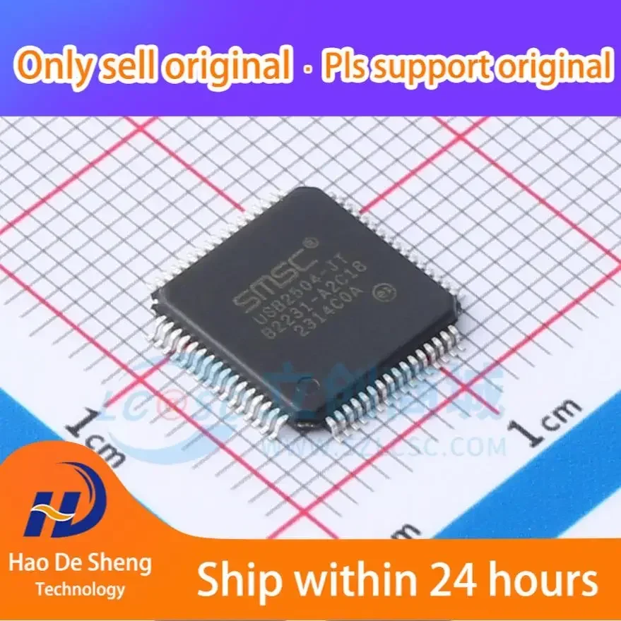 10PCS/LOT USB2504-JT  USB2504 QFP64 New Original In Stock