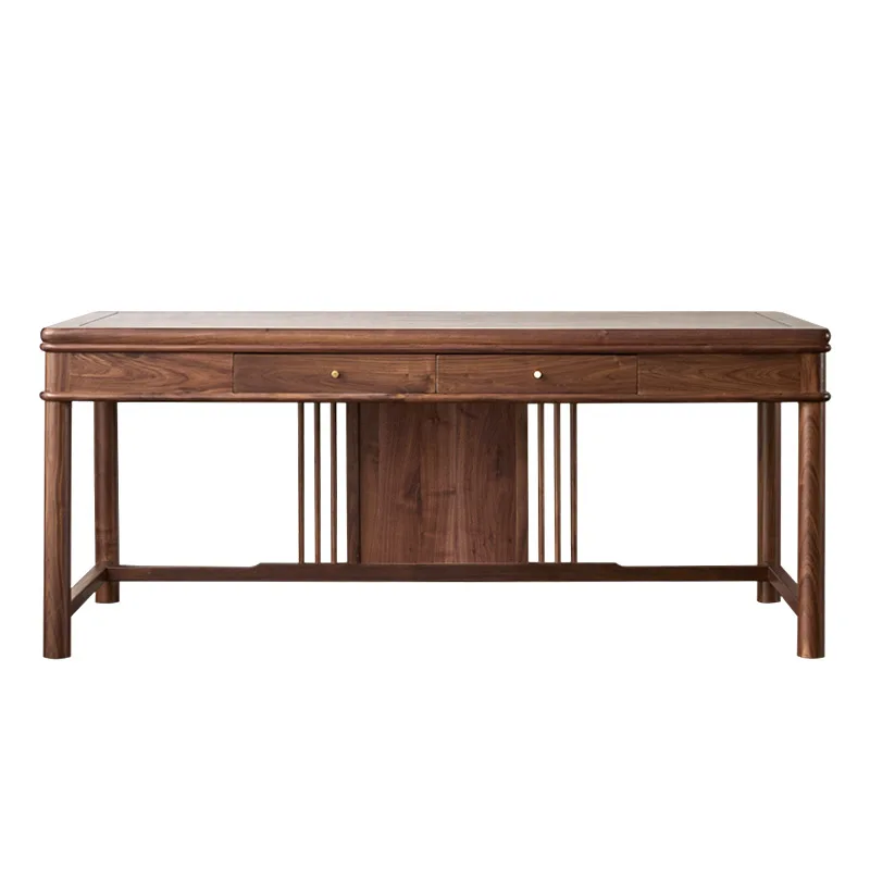 

New Chinese black walnut desk, all solid wood home calligraphy table, painting case, calligraphy and painting table, study room