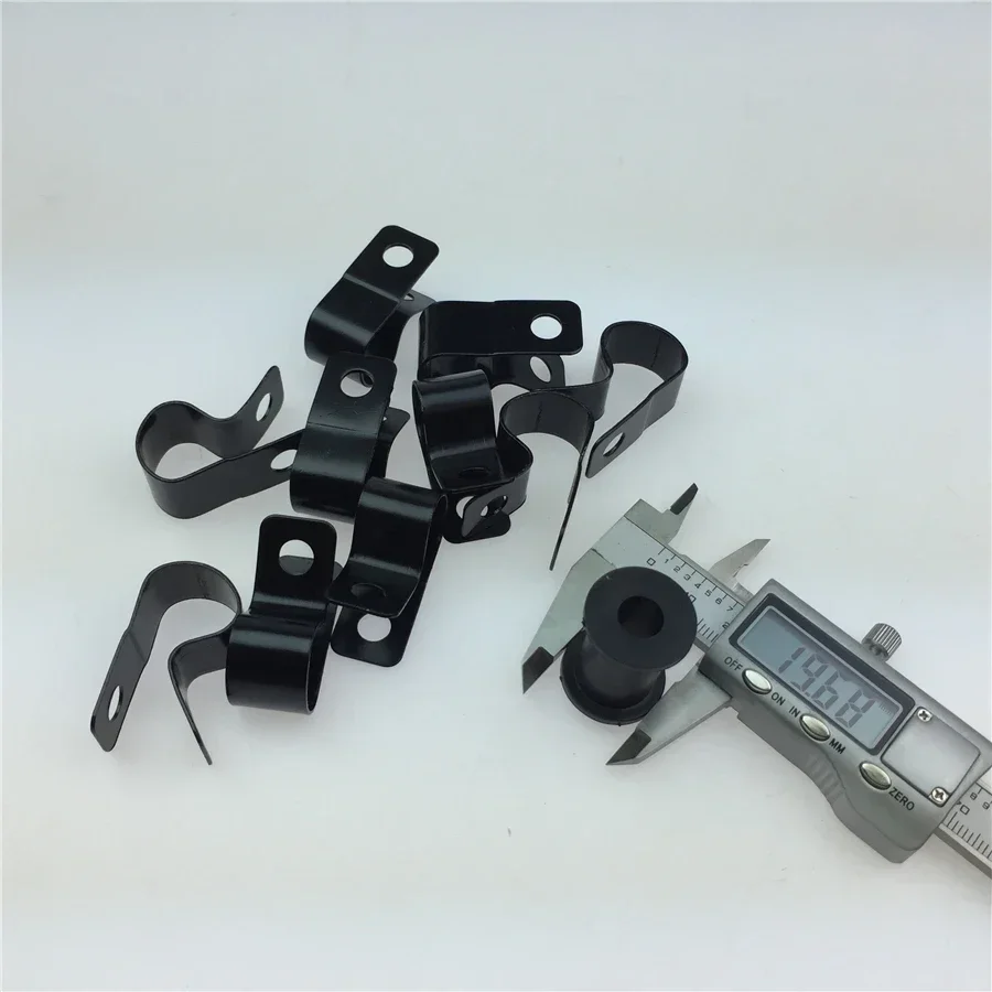 10pcs Motorcycle modification High-strength brake wire (brake / brake tubing) Steel throat fixed wheel / pipe clamp