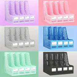1 Pcs, Thickened File Rack, File Frame, Quadruple Storage Seat, Simple Data Basket, Shelf, File Basket, Office Use, Student Use