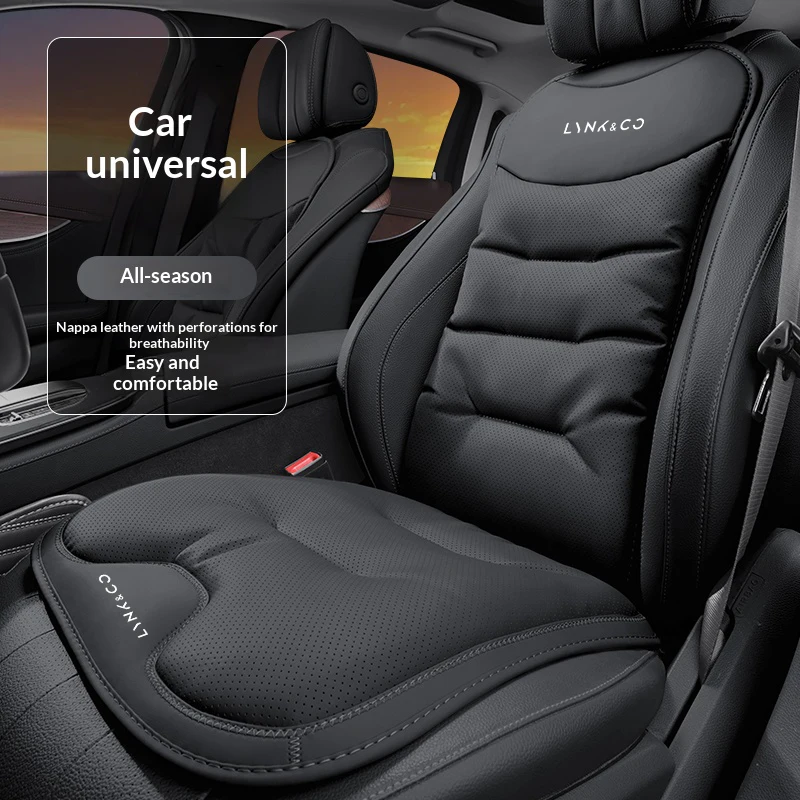 Car Seat Cushion Cover For LYNK&CO 10 01 03 05 06 07 08 09 EM-P 07GT 02 03+ Z10 Z20 900 Breathable Leather Seat Protection Pad