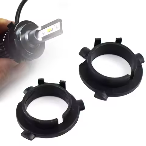 Deck Auto H7 LED Holder Car Universal Headlamp Retainer Bulb Adapter for Hyundai Sonata New/Tucson/Qashqai/Kia K3 K4 K5/Sorento