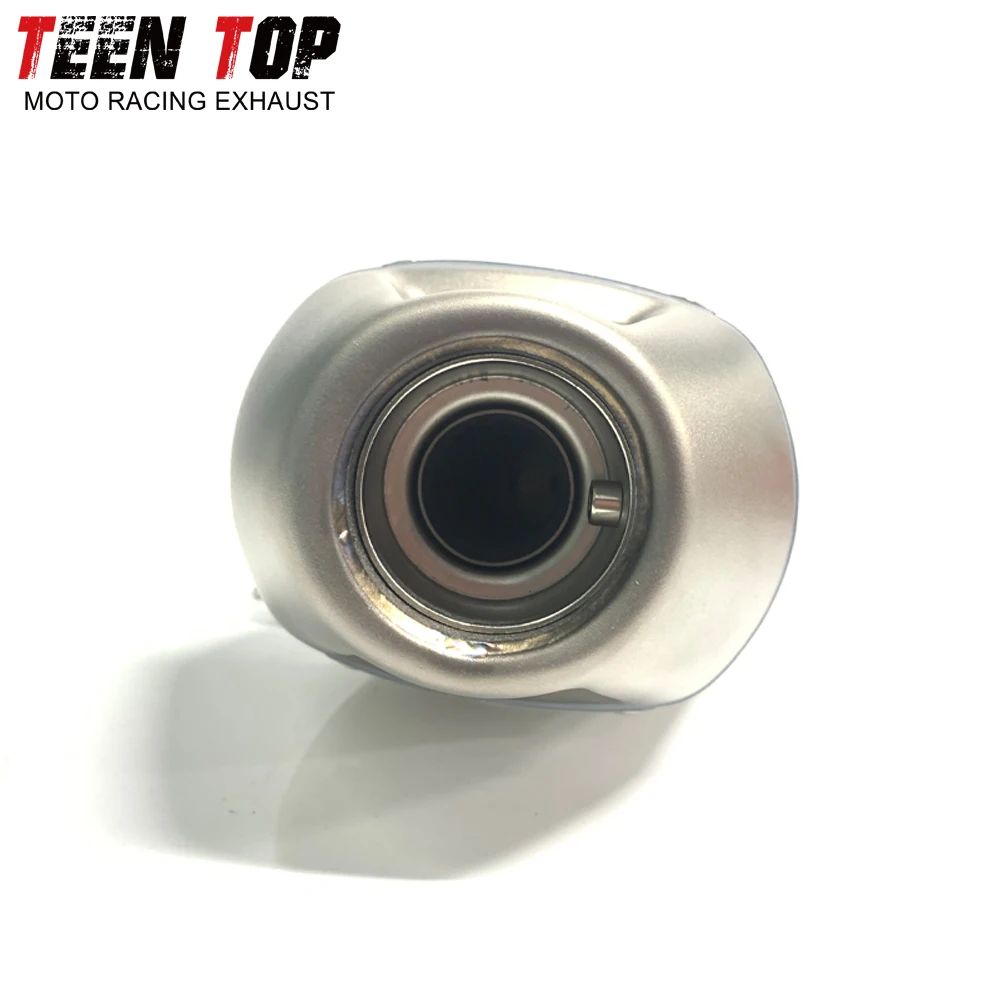 دراجة نارية الانزلاق على العادم لياماها YZ250F YZF 250 WR250F 2020-2024 العادم الخمار الأنابيب سبائك التيتانيوم 48 مللي متر yz250f 2019-2024