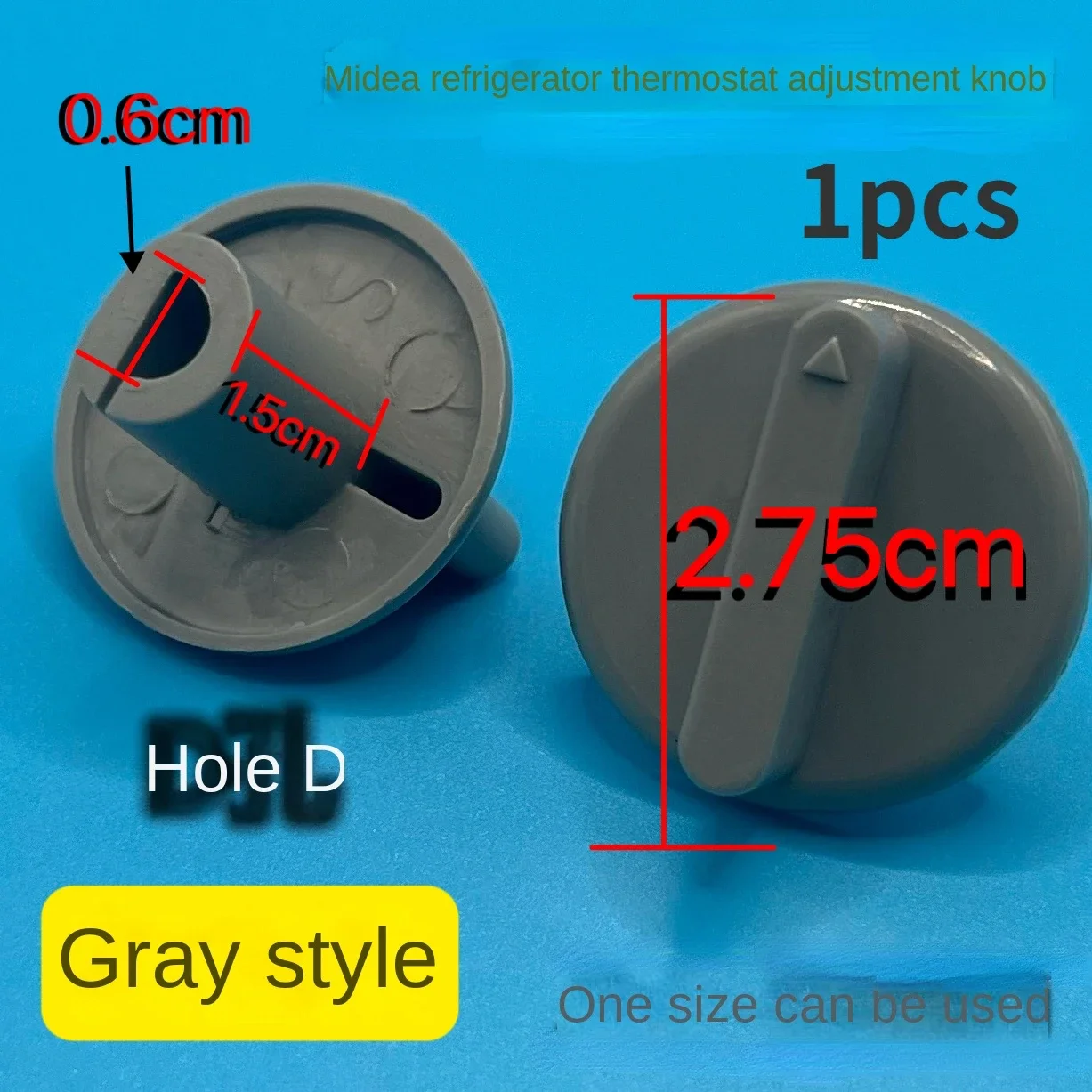 For Midea refrigerator freezer freezer thermostat knob switch