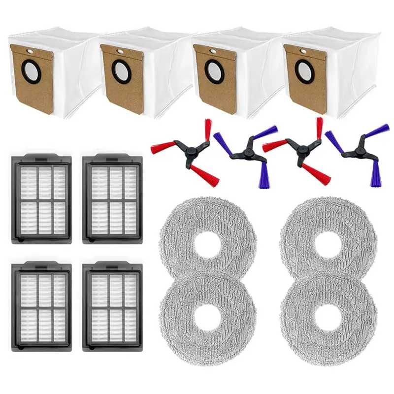 

Запасные части для пылесоса Deerma X70/DEM-X70: боковая щетка, фильтр, салфетка для влажной уборки, мешок для сбора пыли.