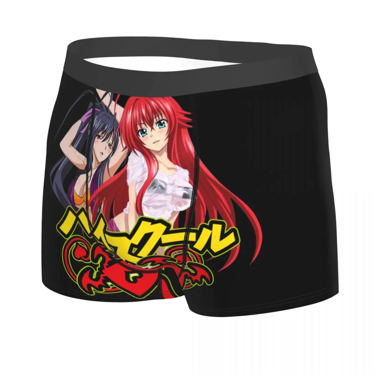 Custom Characters From High School Anime DxD Underwear Men Sexy Printed Custom Boxer Shorts Panties