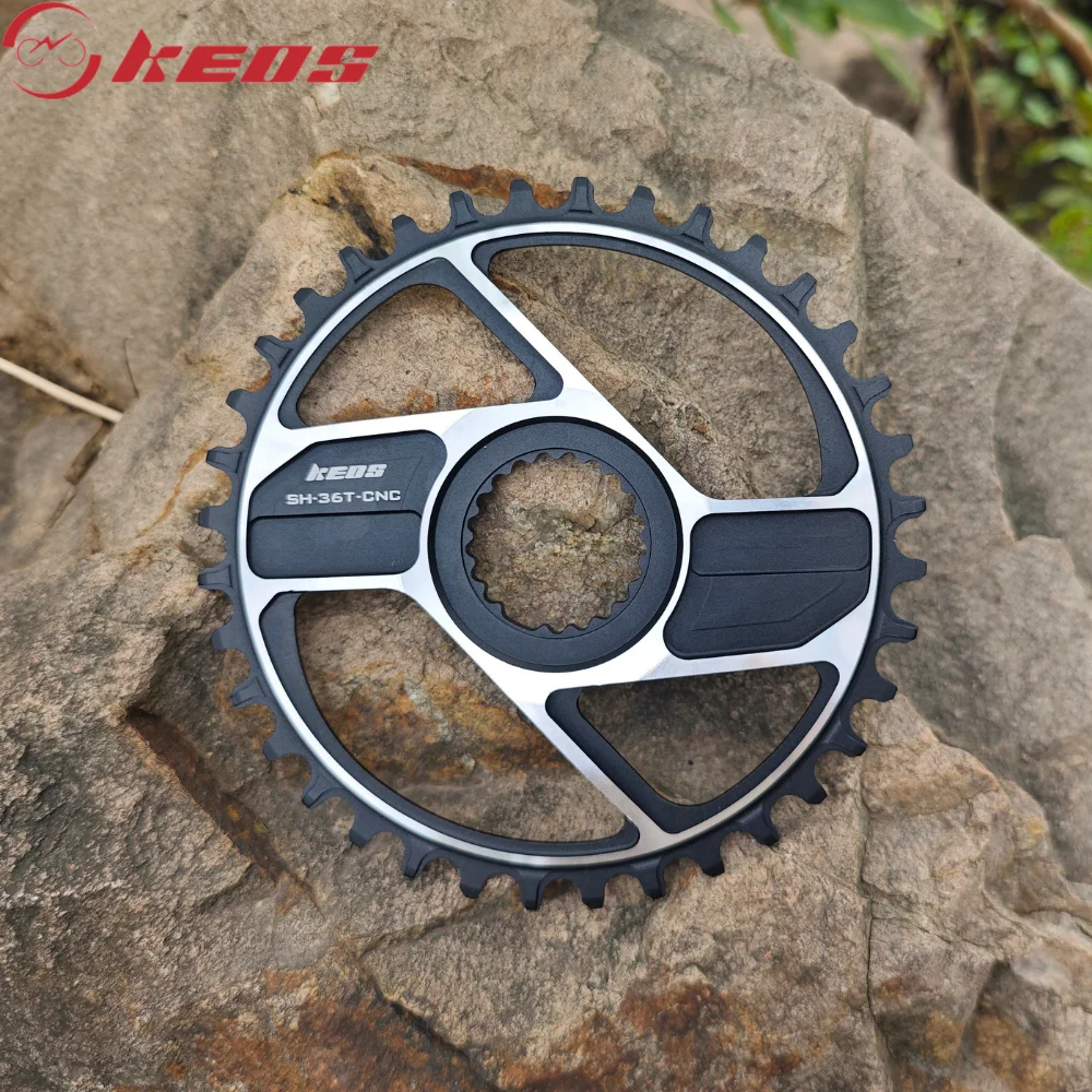 KEOS MTB Chianring لـ 12 سرعة SH Direct Mount Crankset M9200 M9220 34T/36T/38T/40T سلسلة لـ 7-12 سرعة CNC جوفاء خفيفة الوزن #5
