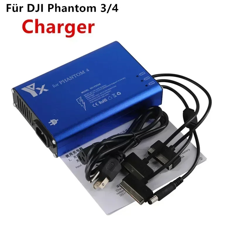 Phantom 34 Drone Batterie & Recomte Controller Ladegerät Intelligente Lade Für DJI Phantom 4 / 4pro Erweiterte Drone Zubehör