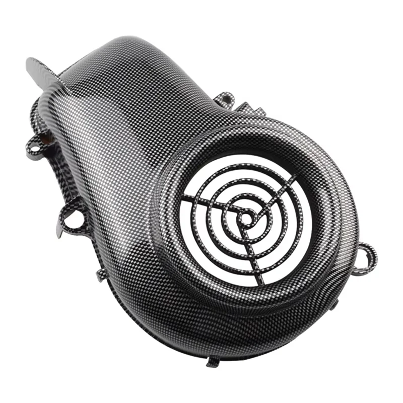 

OB-Fan Cover Engine Cooling Cover Imitation Carbon Fiber For JOG 50 JOG ZR Evolution 5BM 5SU Motorcycle Scooter