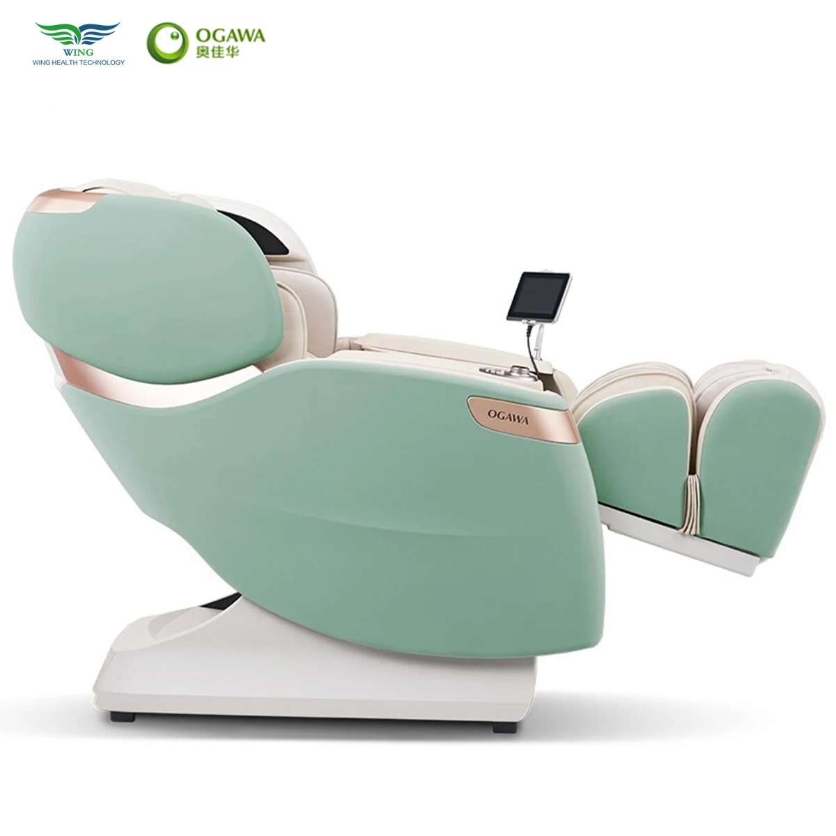 Cadeira de massagem automática com sistema de calor gravidade zero 4D Professional Relax Shiatsu Arm Amassar Sofá para escritório idoso