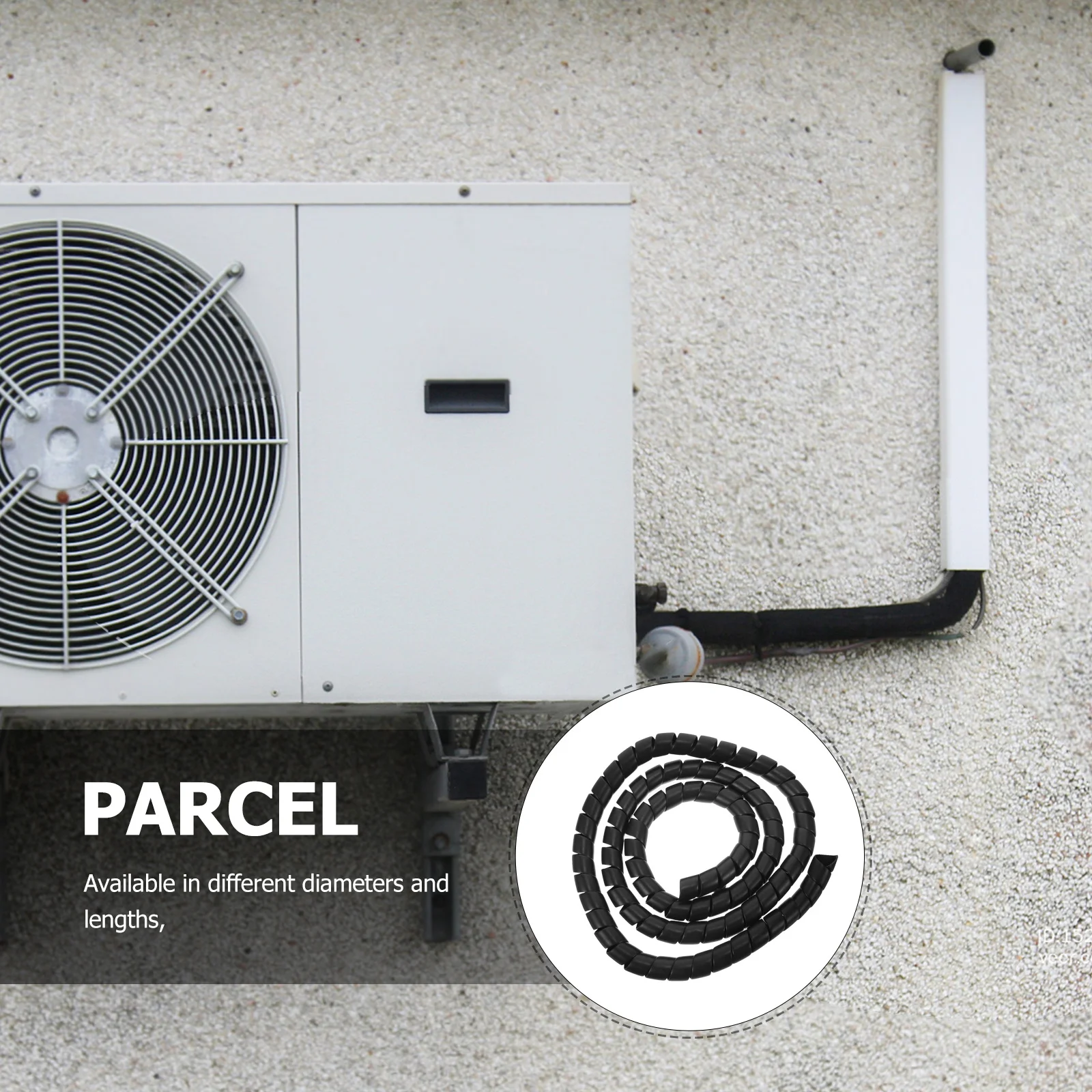 

Cover For Home Bathroom Kitchen Decorative Water Tube Sleeve Protector Durable Sewer Tube Wrap Accessory