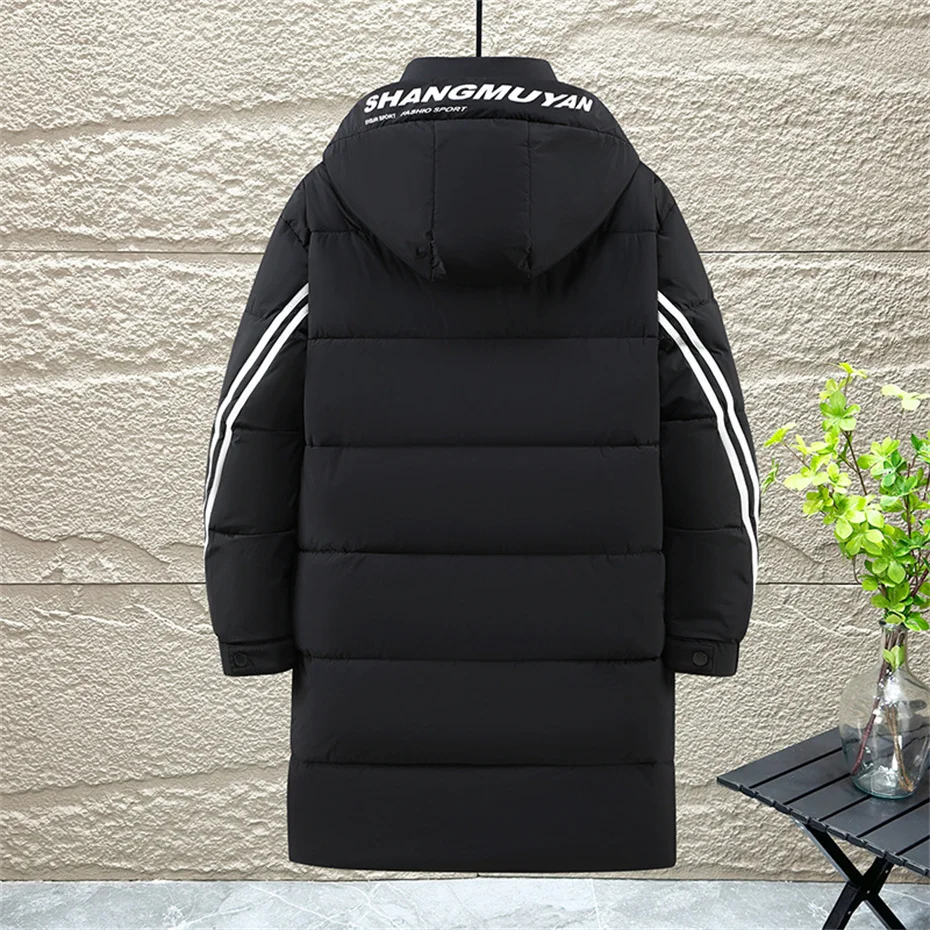 Long Parkas Men Winter Thick Jacket Coat Cargo Parkas Plus Size 10XL 11XL Male Fashion Casual Black Parkas Male Big Size 11XL