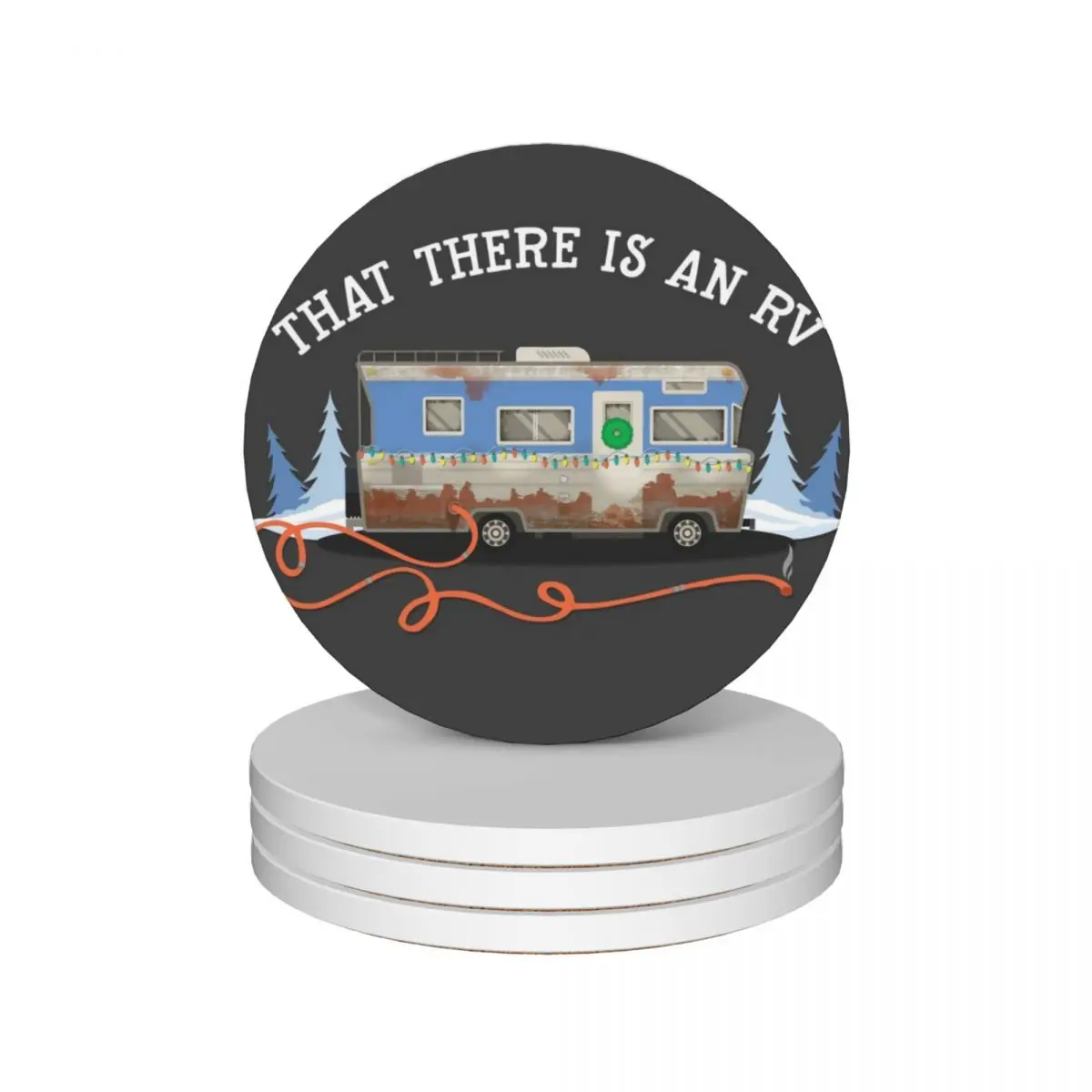 

That there's an RV Ceramic Coasters (Set of 4) personalize for drinks aesthetic cup pads Coasters