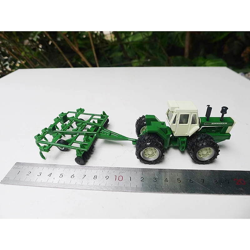 

ERTL литой под давлением масштаб 1:64 8-колесный тягач на талии Plow автомобиль из сплава, имитация модели, набор, коллекция, сувенирное украшение, подарочное шоу