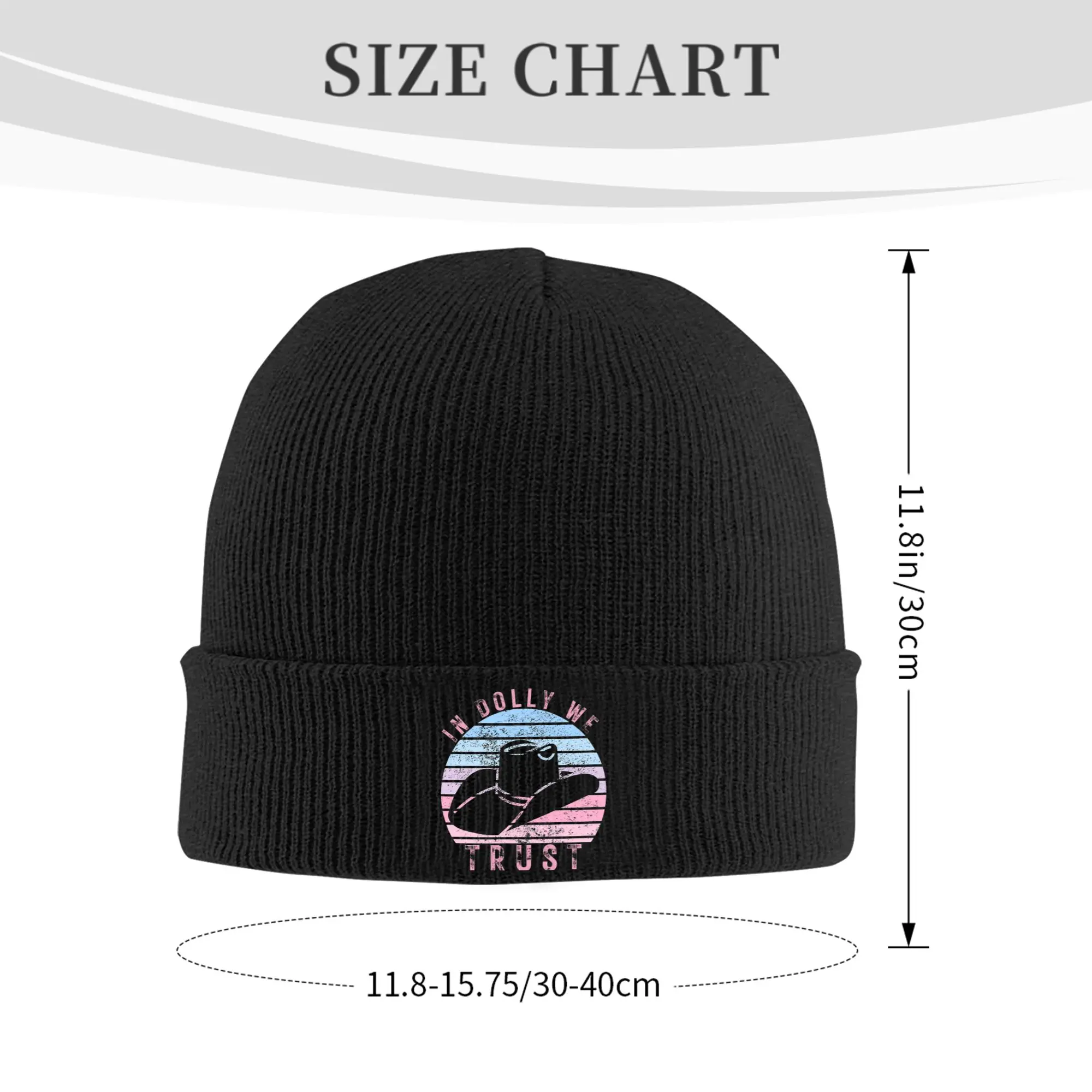 Dolly Parton Birthday Hats Autumn Winter Beanie Ski  Cap Unisex Acrylic Knitted Caps