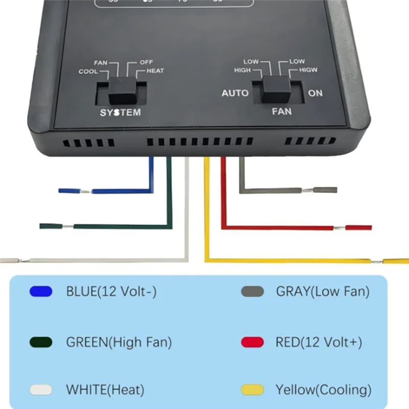 

【Секь-только!】Для термостата кондиционера для автофургонов серии Mach 7330F3852, одноступенчатый нагрев/холодный