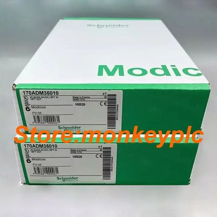 

1 PCS Schneider 170ADM35010 Modicon Momentum I/O Base 170-ADM-350-10 New In Box