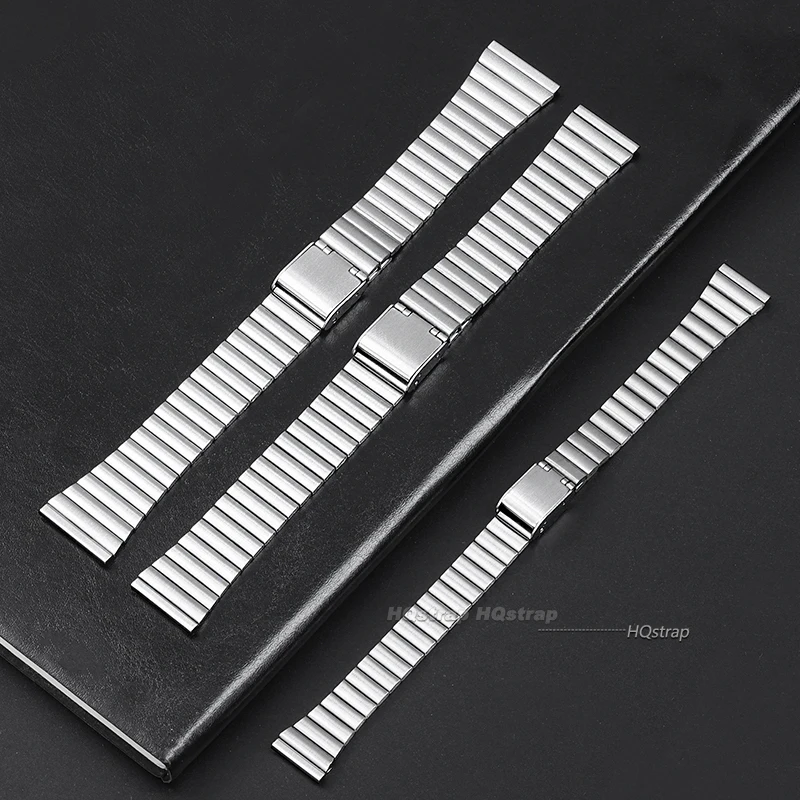 18mm 20mm Stainless Steel Strap Universal Watch Bands for Seiko Watchband Ultra-thin Metal Bracelets Belt 10mm 14mm 16mm Band