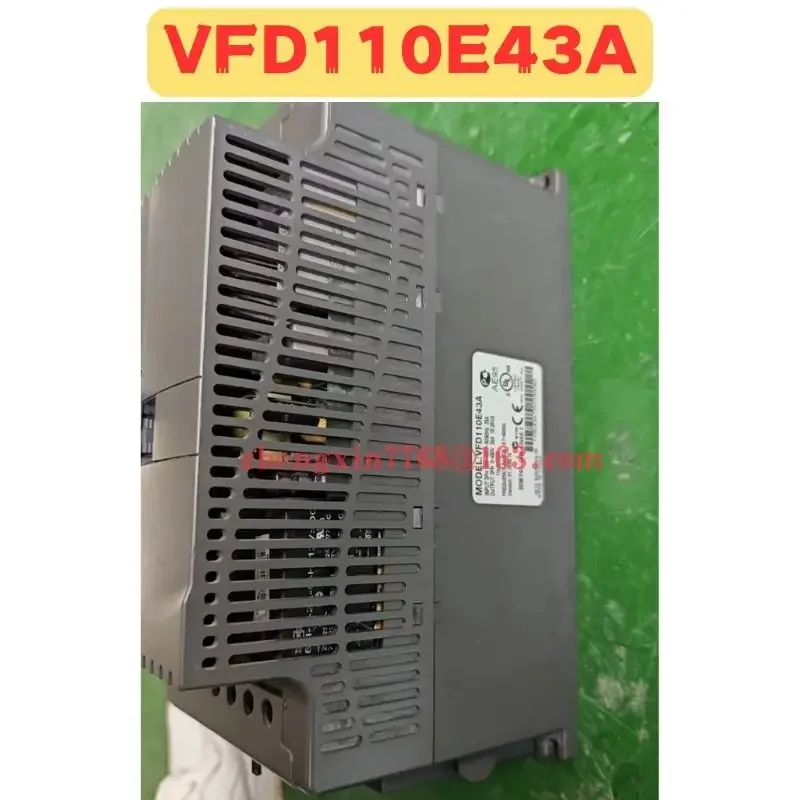 Used Frequency Converter VFD110E43A Normal Function Tested OK