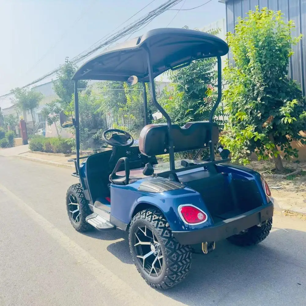 أفضل سعر عربات الغولف نوعية جيدة بطارية ليثيوم عربات الغولف الكهربائية 4 مقاعد عربة الغولف المريحة #3