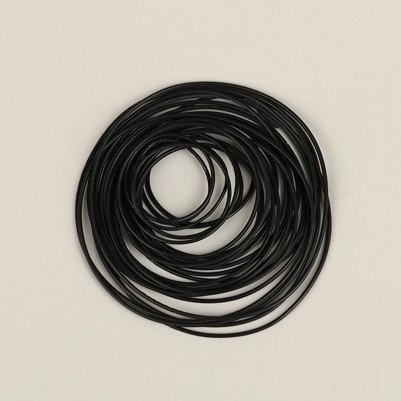 1 Bag 0.5/0.6/0.7/0.8mm Watch O-Ring Waterproof Rubber Watch Back Cover Gaskets Watch Repair Tool For Watchmaker Tools Accessory