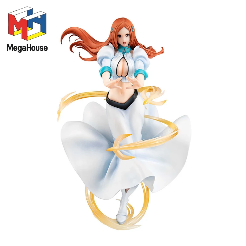 

Original BLEACH Inoue Orihime Megahouse G.E.M. Genuine Anime Figure Collection Model Boxed Figure Ornament Figurine Toy Gifts