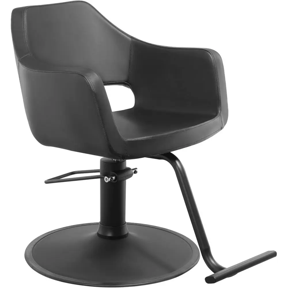 Sn Styling Chair Richardson or Beauty Sn urniture, Black Seat Black Pump Base