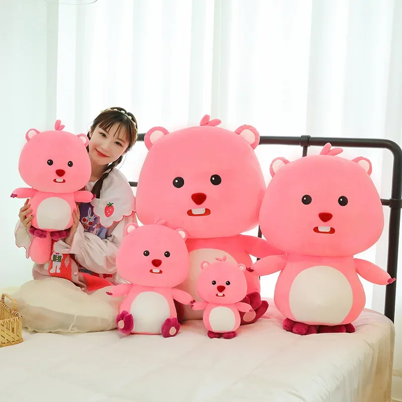 Kawaii Loopy Big Size Plush Toy Anime Cartoon Cute Soft Stuffed Doll Pillow Girls Bedroom Decorative Toy Children Birthday Gift