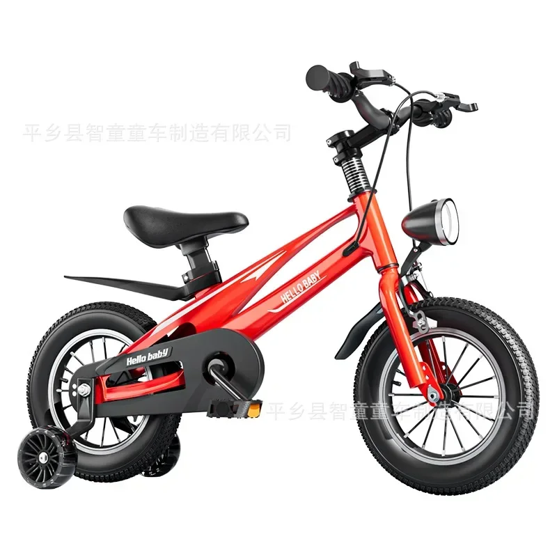 Children's Bicycle 2-4-6-7 Year Old Baby Bicycles 5-Year Old Lightweight Bike Magnesium Alloy