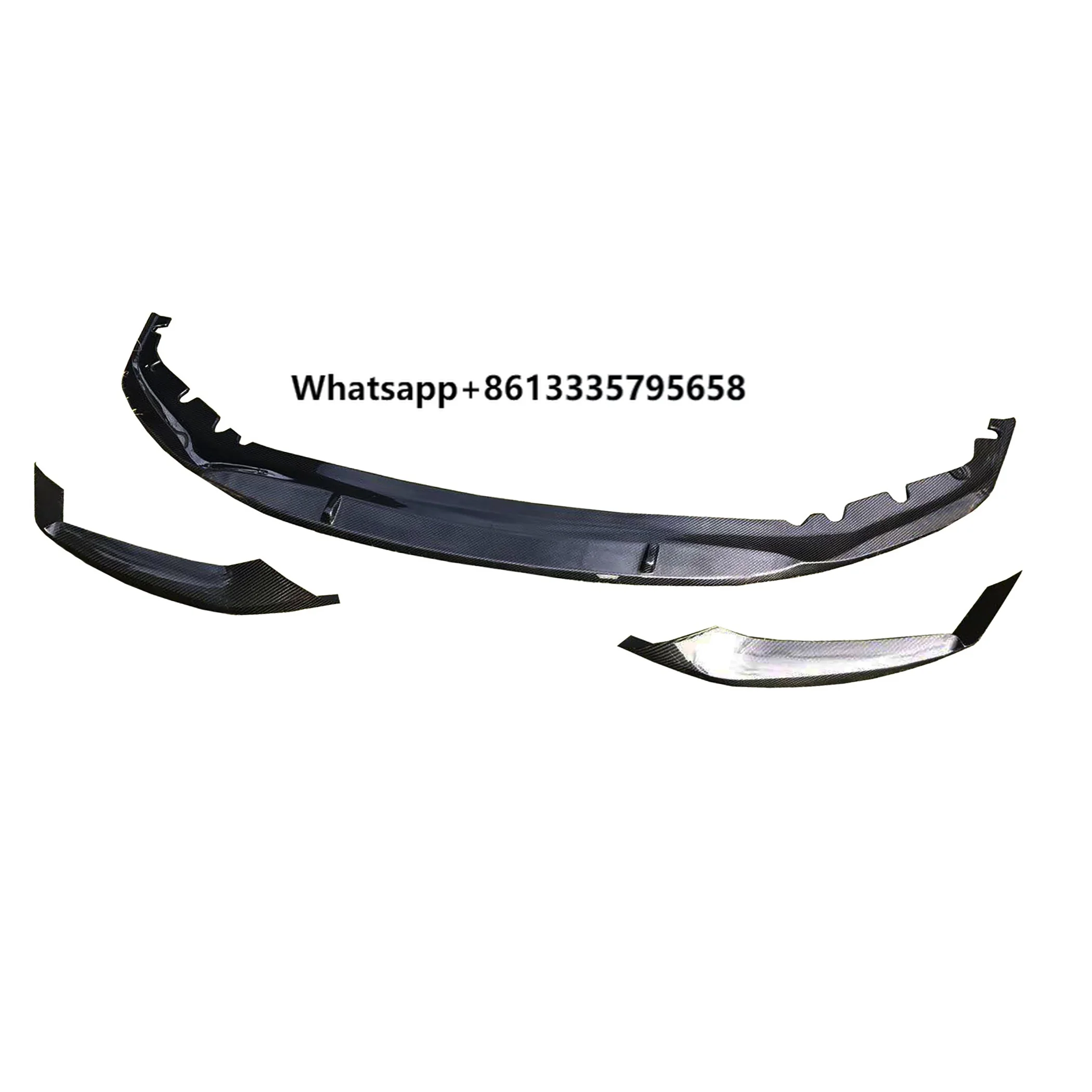 

Z-ART 2017+ 3D Front Lip for G30 Carbon Fiber Front Splitter for 5 Series G20 Carbon Fiber Facelift Bumper Loe Spoiler
