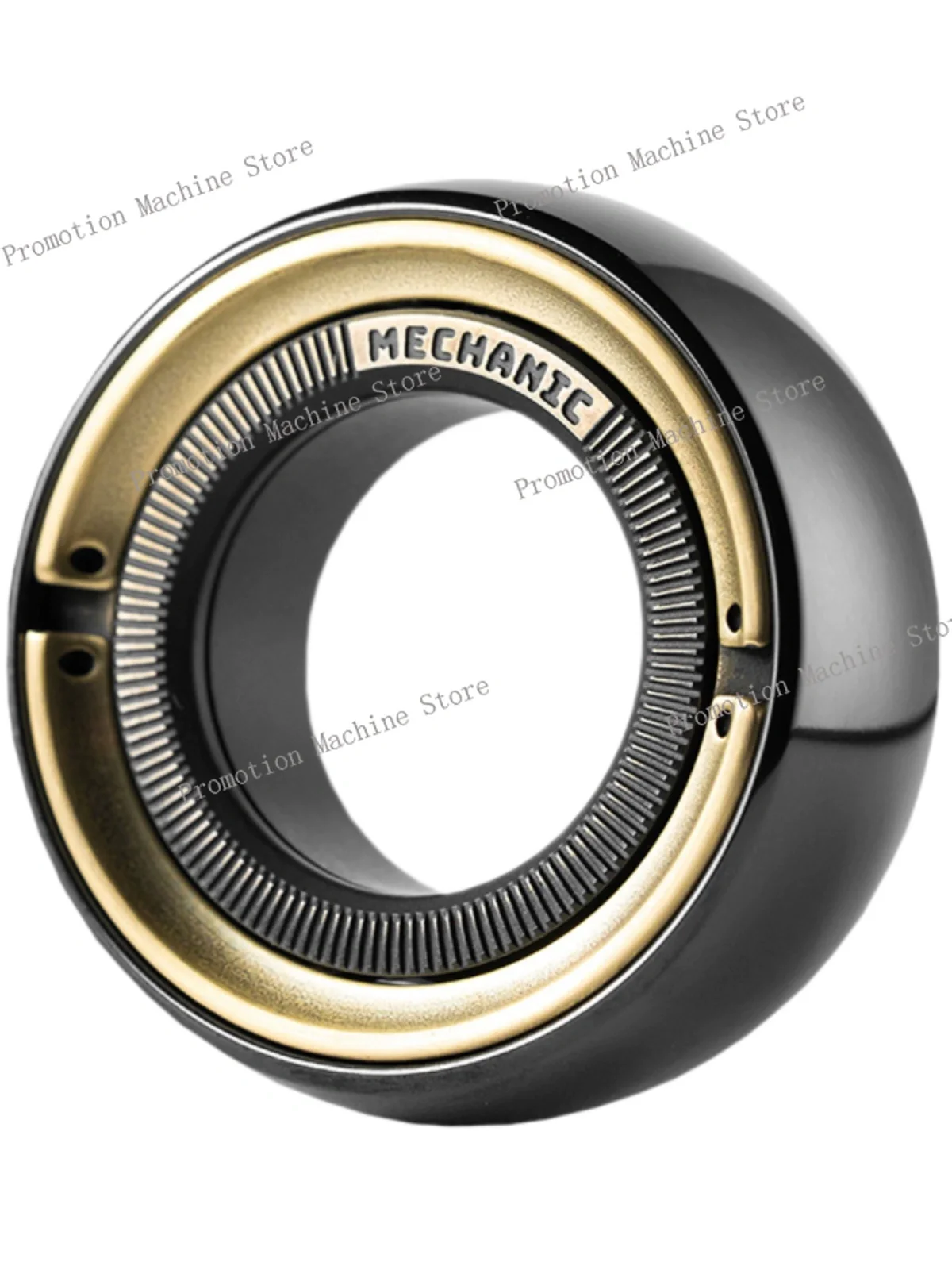 

LAUTIE Mechanic C Pro Paragraph Finger Ring Copper Zirconium Fingertip Gyroscope Ratchet Magnetic Toys Decompression EDC