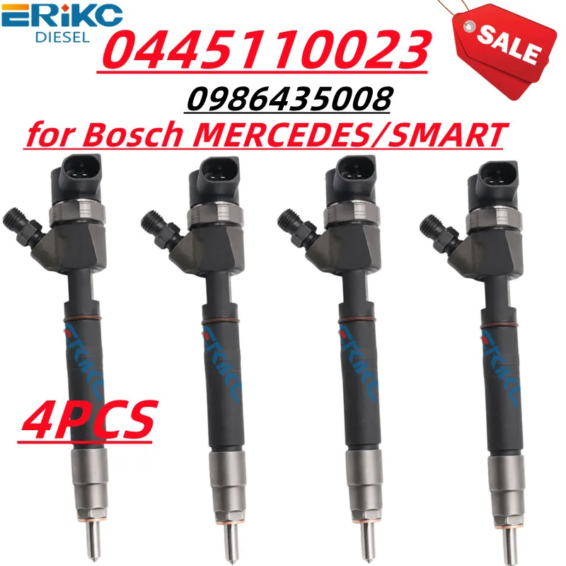 0445110023 0986435008 Common Rail Injector Nozzle 6600700187 Diesel Inyector 0 445 110 023 for Bosch MERCEDES 0445 110 023