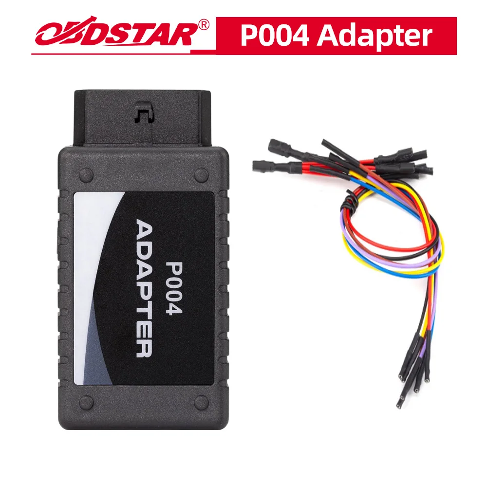 

Комплект для сброса подушек безопасности OBDSTAR P004: адаптер P004 + джампер P004 для X300 DP PLUS, охватывает 74 марки и более 9700 номеров деталей ЭБУ.