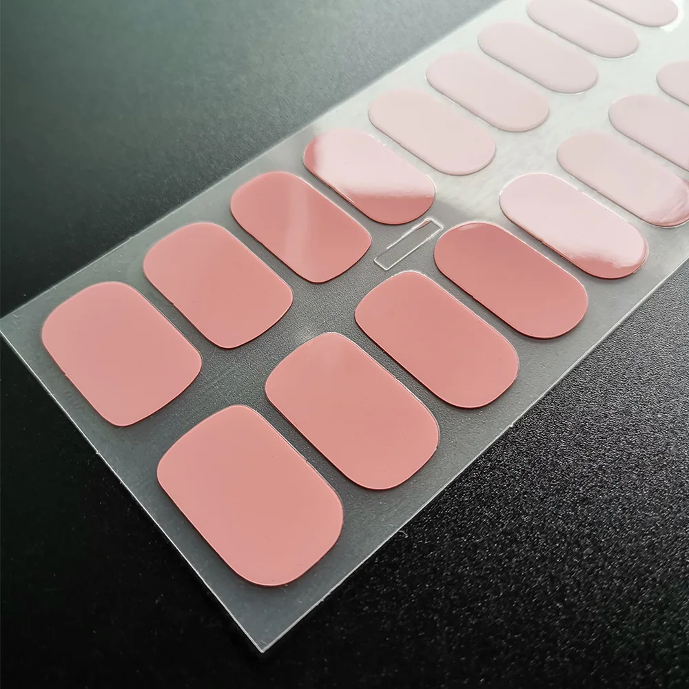 22 dicas cura completa gel etiqueta do prego folha flash sólido arte do prego adesivo auto adesivo simples gel pacote completo do prego