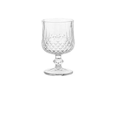 Household Glass Wine Glass Champagne Glass High-Value Transparent Vintage Water Cup High-Stem Glass Red Wine Glass Simple Style